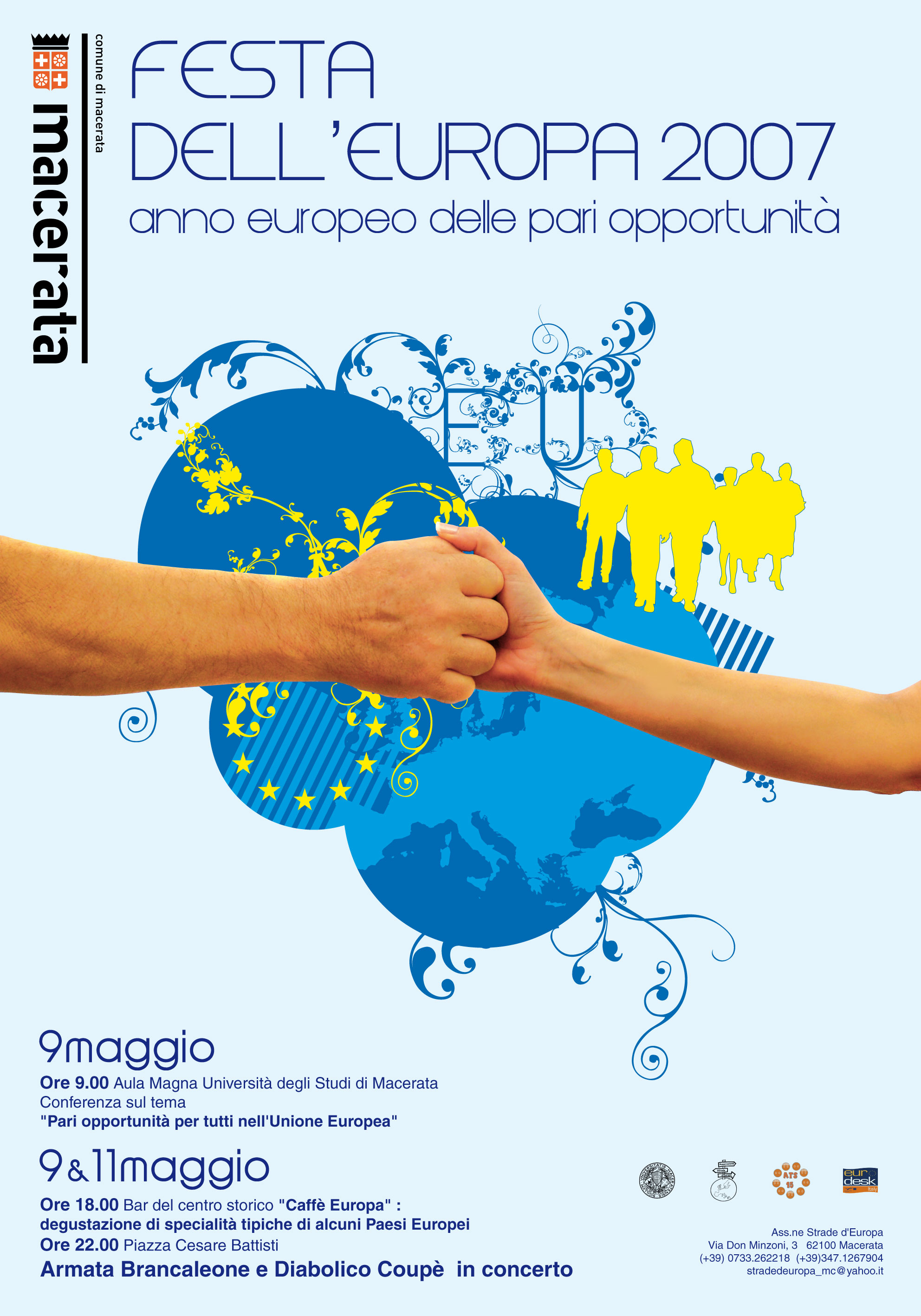 manifesto festa dell'Europa 2007